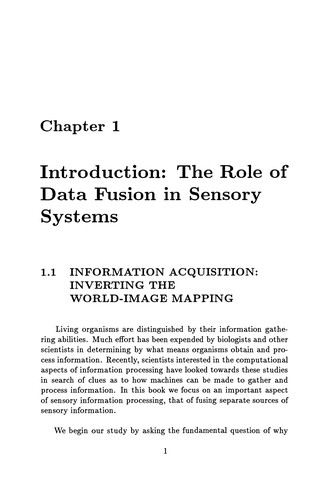 Cover for Data Fusion for Sensory Information Processing Systems