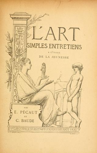 Cover for art