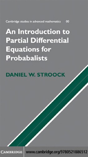 Cover for An introduction to partial differential equations for probabilists