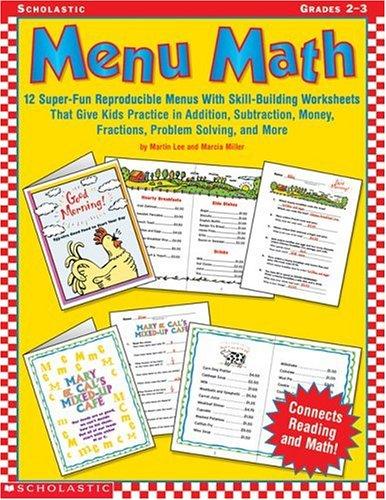 Cover for Menu Math