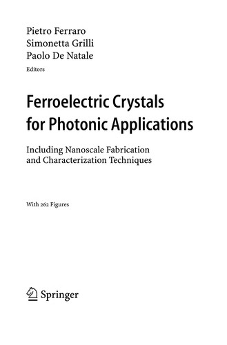 Cover for Ferroelectric crystals for photonic applications