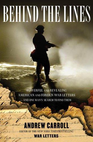 Cover for Behind the lines