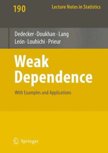Cover for Weak Dependence