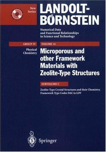 Cover for Zeolites-Type Crystal Structures and Their Chemistry