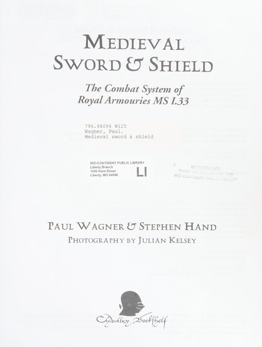 Cover for The medieval art of swordsmanship