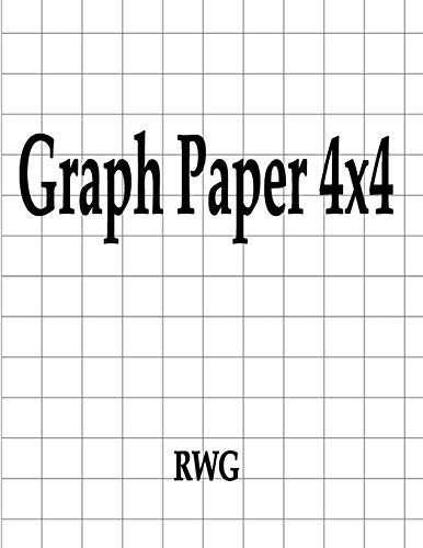 Cover for Graph Paper 4x4