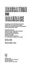 Cover for Irrigation and drainage