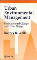 Cover for Urban environmental management