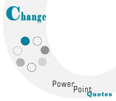 Cover for Change PowerPoint Quotes