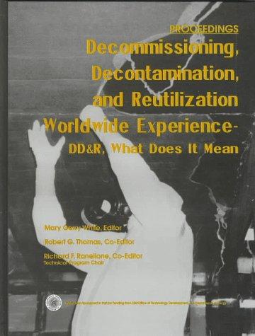 Cover for Decommissioning, decontamination and reutilization