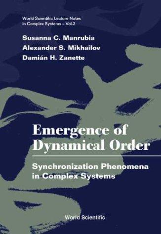 Cover for Emergence of dynamical order