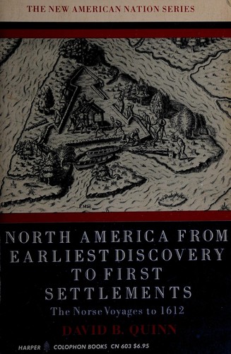 Cover for North America from earliest discovery to first settlements