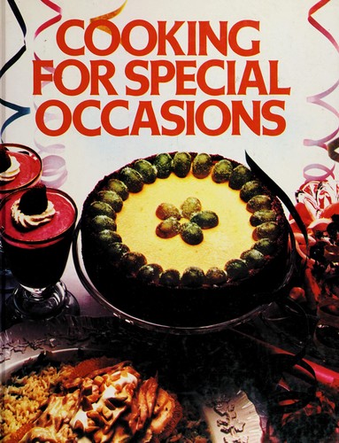 Cover for Cooking for special occasions.
