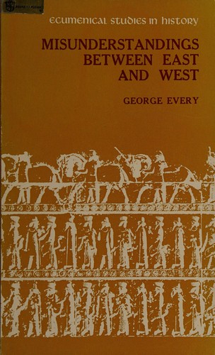 Cover for Misunderstandings between East and West
