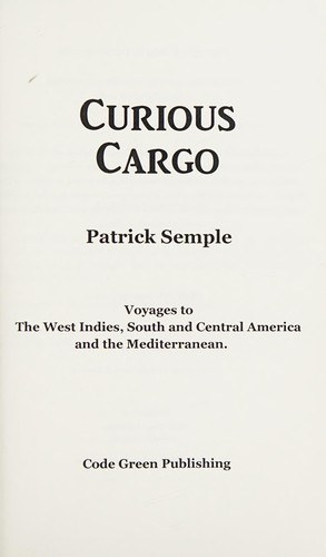 Cover for Curious Cargo