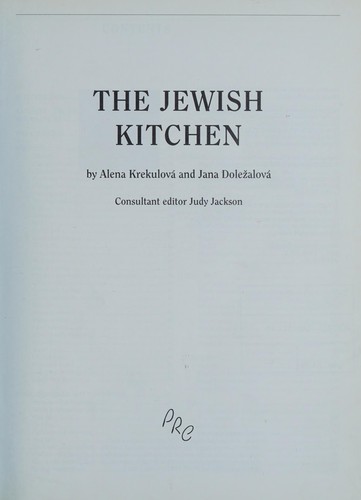 Cover for The Jewish Kitchen.