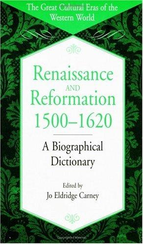 Cover for Renaissance and Reformation, 1500-1620