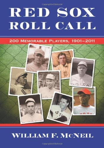 Cover for Red Sox roll call