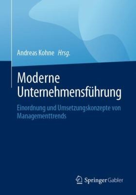 Cover for Moderne Unternehmensführung
