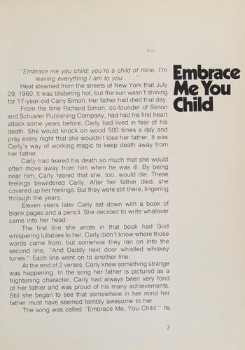 Cover for Carly Simon.