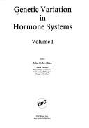 Cover for Genetic variation in hormone systems