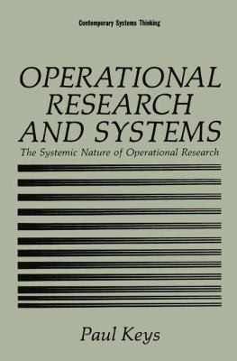 Cover for Operational Research and Systems
            
                Contemporary Systems Thinking