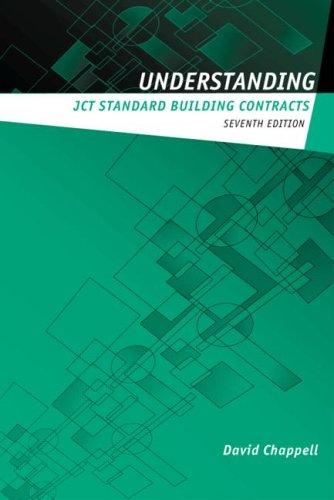 Cover for Understanding JCT Standing Building Contracts (Understanding Construction)