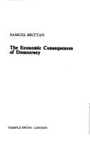 Cover for The economic consequences of democracy