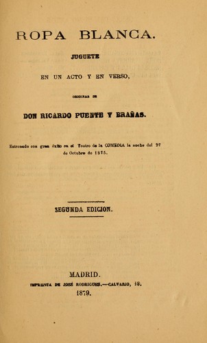 Cover for Ropa blanca