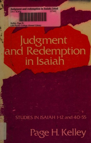 Cover for Judgment and redemption in Isaiah