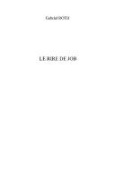 Cover for rire de Job