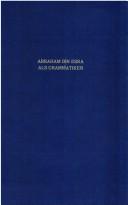 Cover for Abraham ibn Esra als Grammatiker