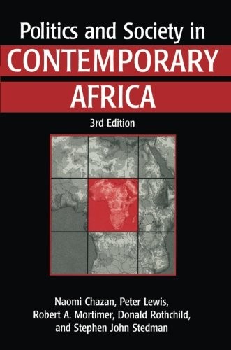 Cover for Politics and Society in Contemporary Africa