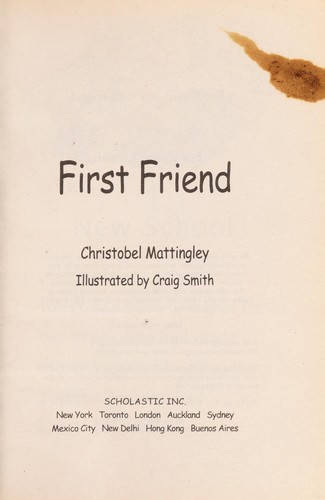 Cover for First friend