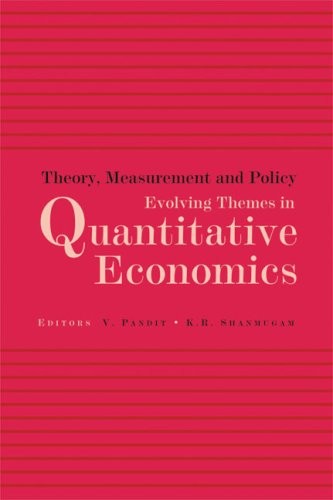 Cover for Theory, Measurement and Policy