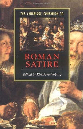 Cover for The Cambridge companion to Roman satire