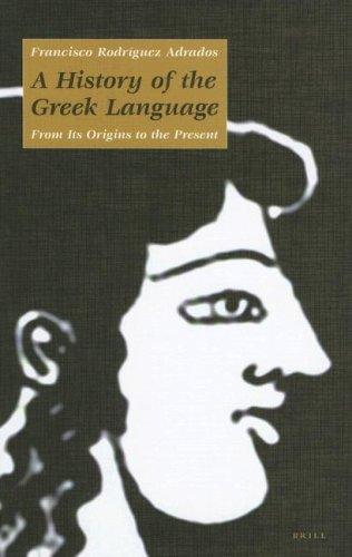 Cover for A history of the Greek language