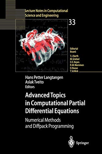 Cover for Advanced topics in computational partial differential equations