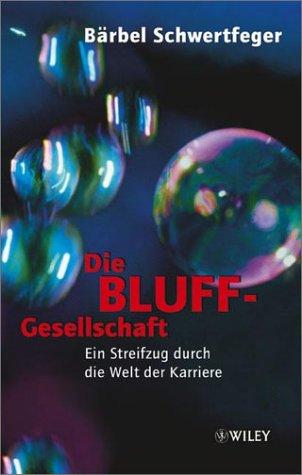 Cover for Die Bluff-gesellschaft