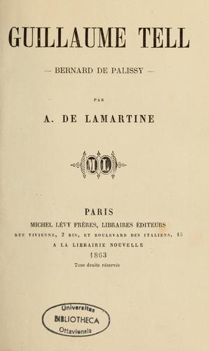 Cover for Guillaume Tell