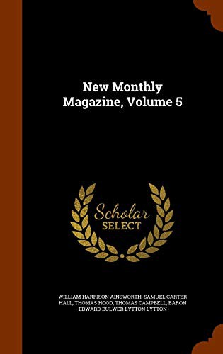 Cover for New Monthly Magazine, Volume 5