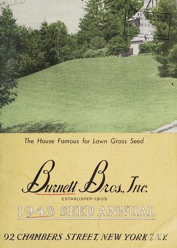 Cover for 1948 seed annual