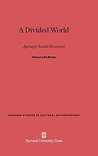 Cover for A Divided World