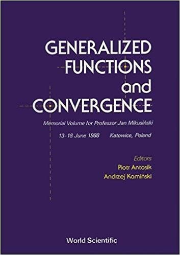 Cover for Generalized Functions and Convergence