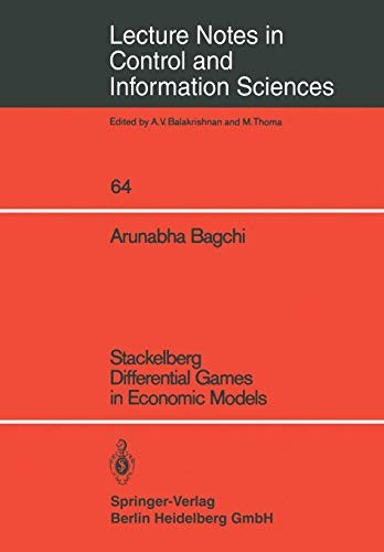 Cover for Stackelberg Differential Games in Economic Models