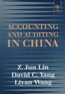 Cover for Accounting and auditing in China