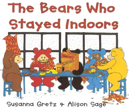 Cover for The bears who stayed indoors