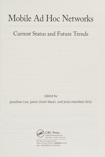 Cover for Mobile ad hoc networks