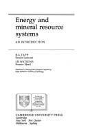 Cover for Energy and mineral resource systems
