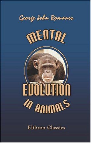 Cover for Mental Evolution in Animals